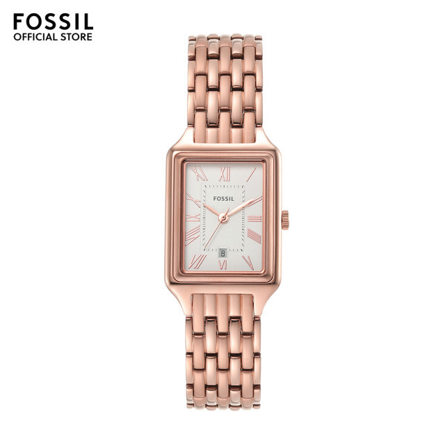 Fossil Female's Raquel Analog Watches (ES5271 )-Rose Gold Case, 23 MM ...