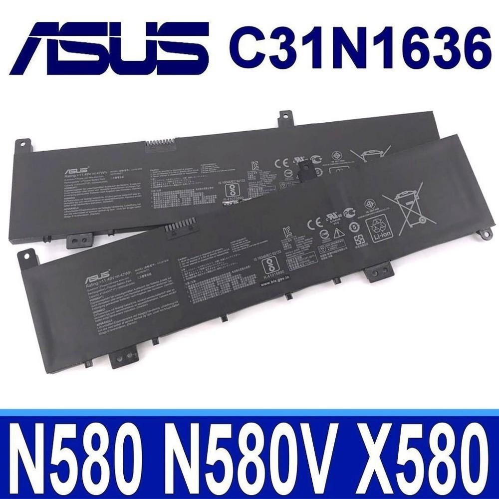 ASKC C31N1636 Laptop Batería Para ASUS VivoBook Pro 15 N580VD N580VD-DM027T N580GD N580VN X580GD X580GD-1A X580VD X580VD-1B X580VN NX580VD7300 NX580VD7700 11.49Wh 47Wh