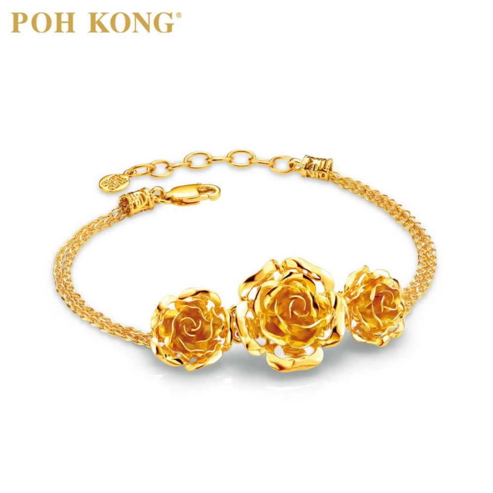 Poh kong leather bracelet hotsell