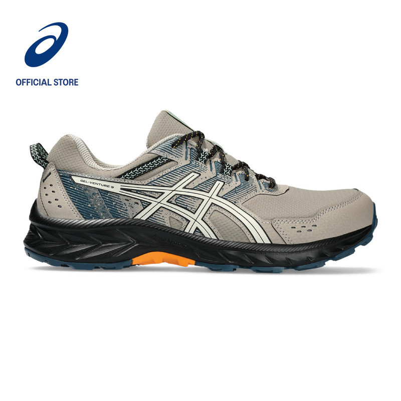 ASICS Gel Venture 9 Men Trail Running Shoes In Feather Grey Birch