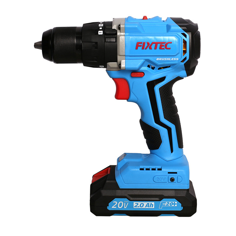 FIXTEC Heavy Duty Cordless Electric Wireless Hand Screwdriver Drill 20v