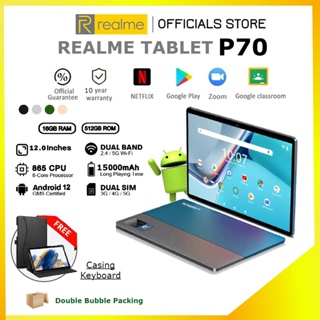 2023 5G Realme Pad Pro Tablet 12 Inch 16GB+512GB Learning Tablet for Online  Classroom HD Tablet Android