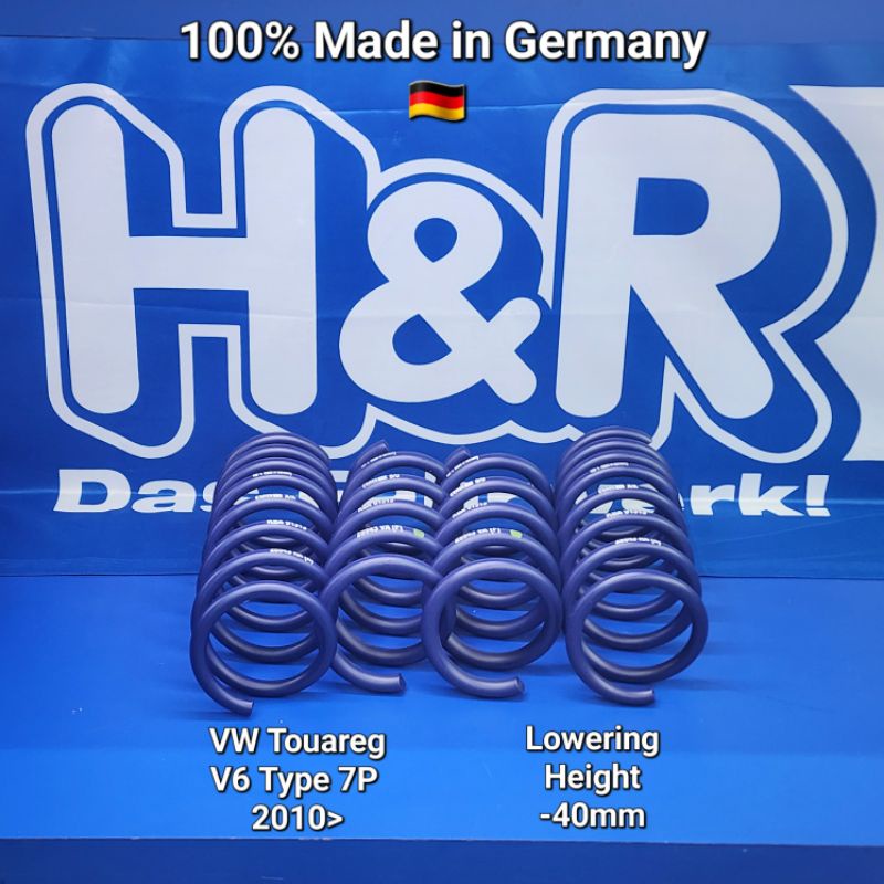 VW Touareg V6 Type 7P - H&R Sport Springs | Shopee Malaysia