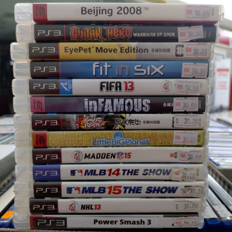 Various PS3 USED Games (Kid Friendly) Lot A Titles (PreOwned) Shopee