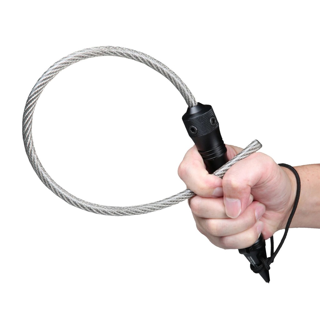 SelfDefense Tactical Whip Barbed Wire Whip Window Breaking ToolStinger