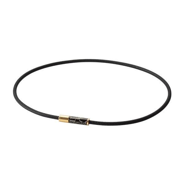 phiten RAKUWA necklace EXTREME tribal gold 50cm [stiff