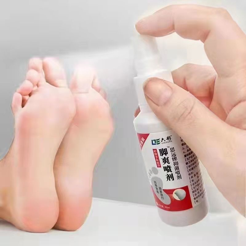 Spray for itchy feet on the soles of the feet, blisters, Foot soles