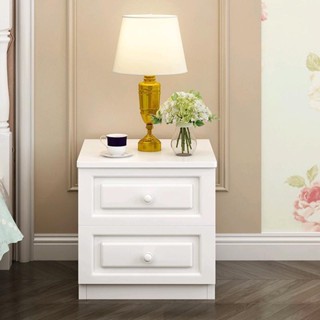 White bedside deals lockers ikea