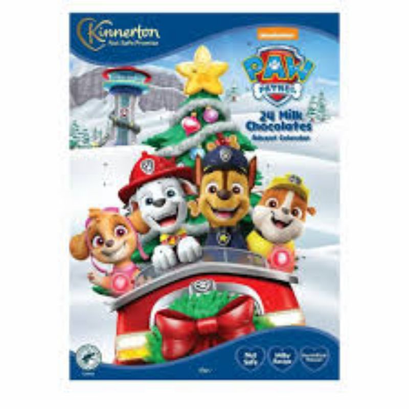 kinnerton Paw Patrol Advent Calendar 40g Shopee Malaysia