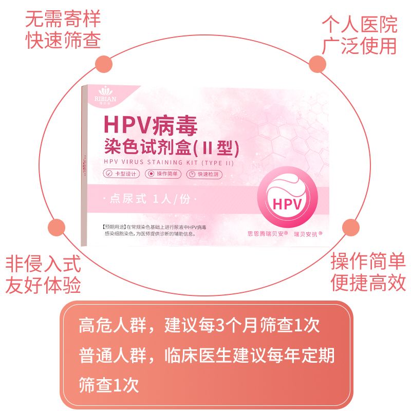 Medical HPV detection, selfchecking urine samples Medical HPV