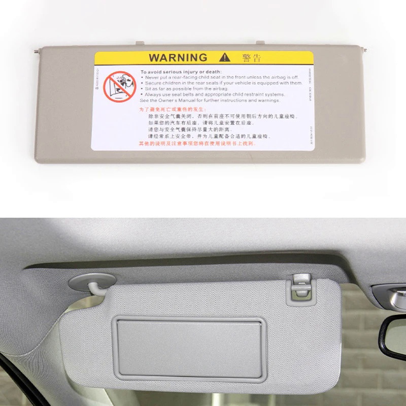 Car Sun Visor Shade Mirror Makeup SunShade Cover For Peugeot 408 508