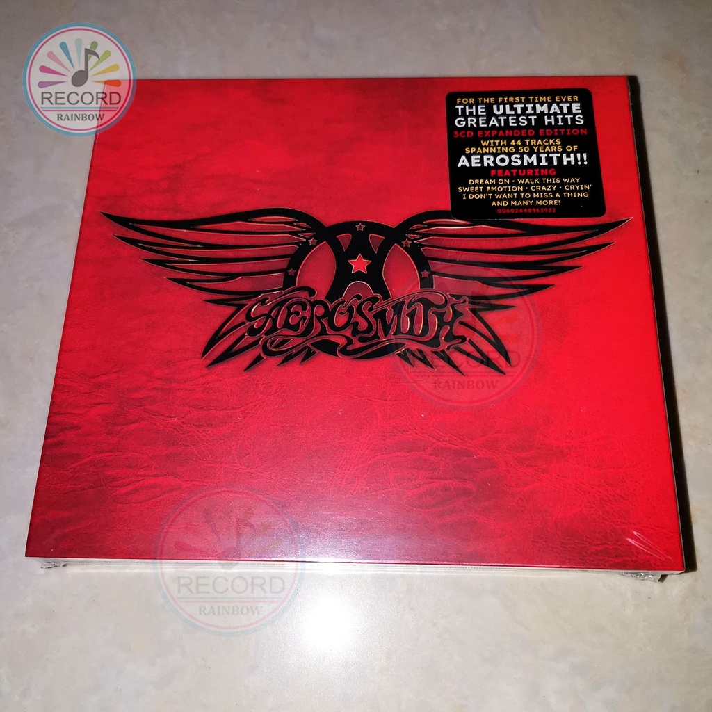 Aerosmith Greatest Hits Deluxe 3-Disc Album | Shopee Malaysia