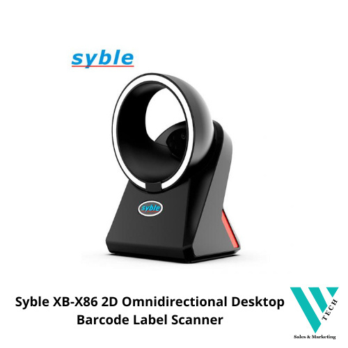 Syble XB-X86 2D Omnidirectional Desktop Barcode Label Scanner | Shopee ...
