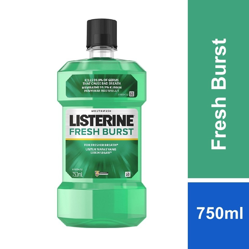 Listerine Fresh Burst 750ml | Shopee Malaysia