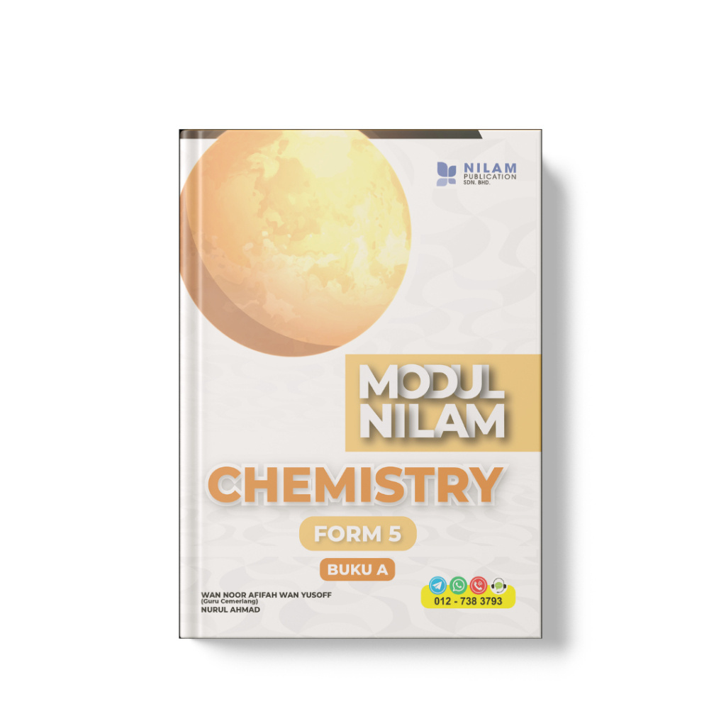 Nilam 2024: Modul Nilam: Chemistry Form 5 (Buku A) 9786294780781 ...