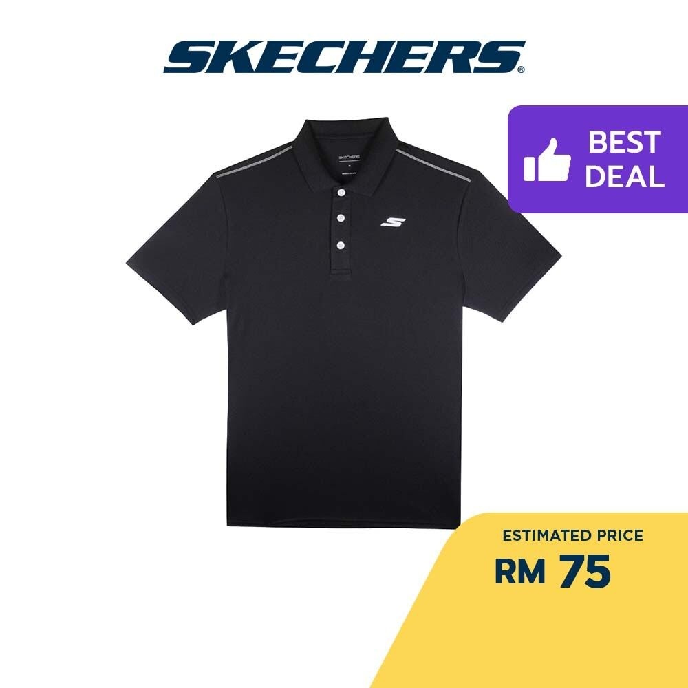 Skechers polo shirt clearance mens price