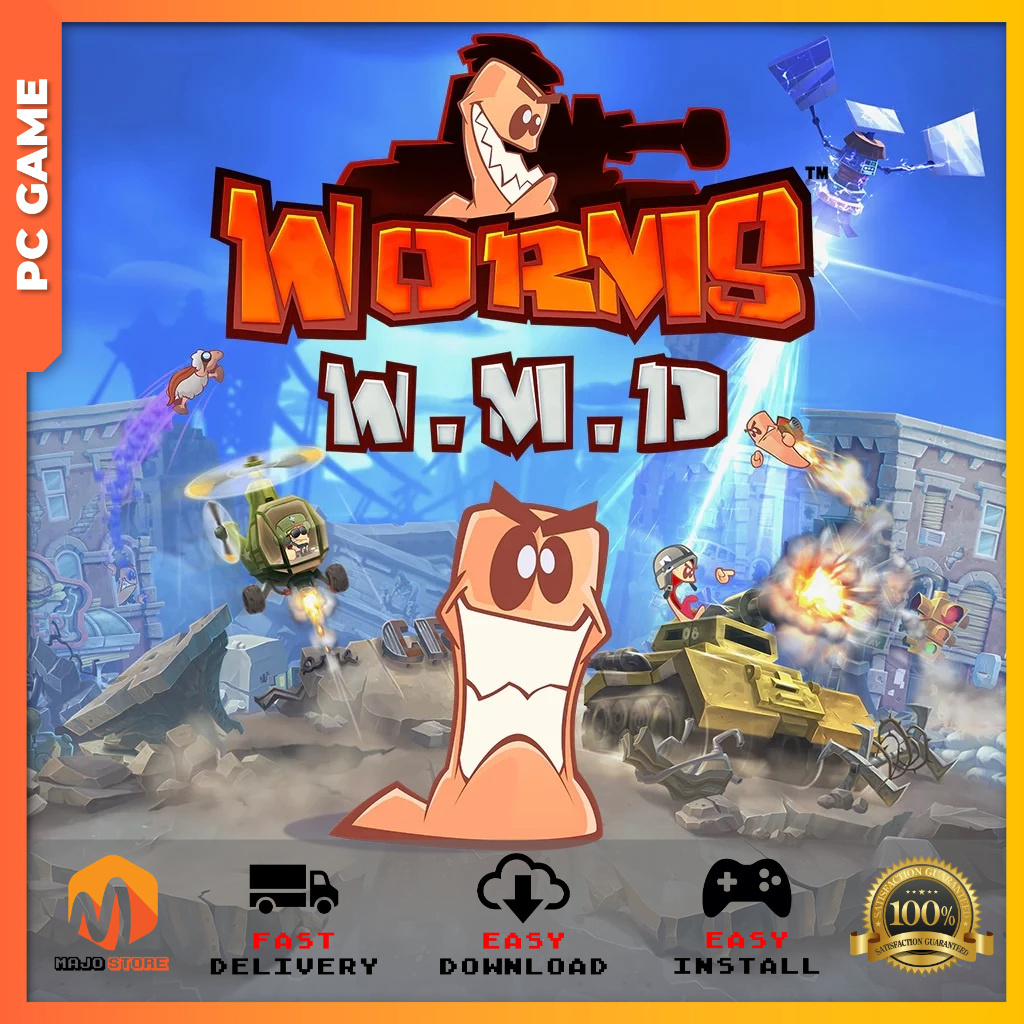[PC Game] Worms WMD PC Digital Download Offline | Shopee Malaysia