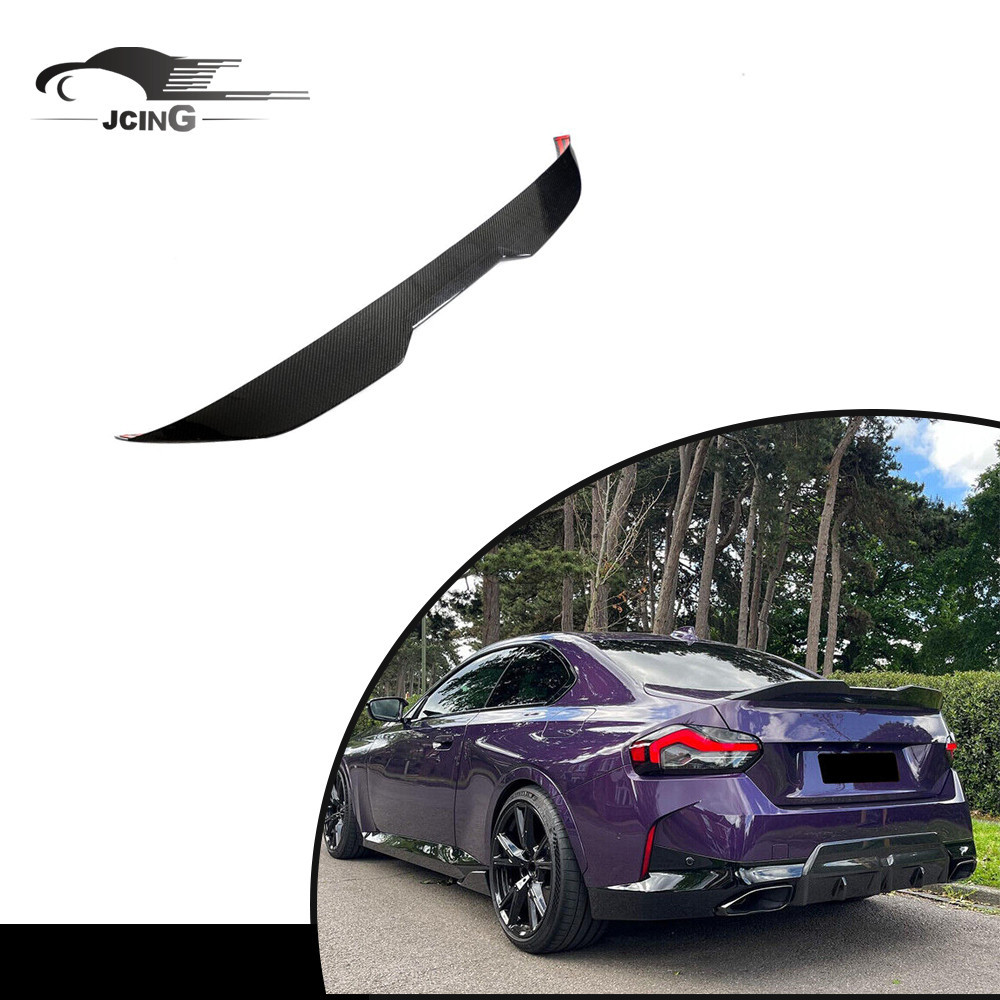 Car Accessories Carbon fiber Rear Trunk Spoiler Boot Wing for BMW G42 ...