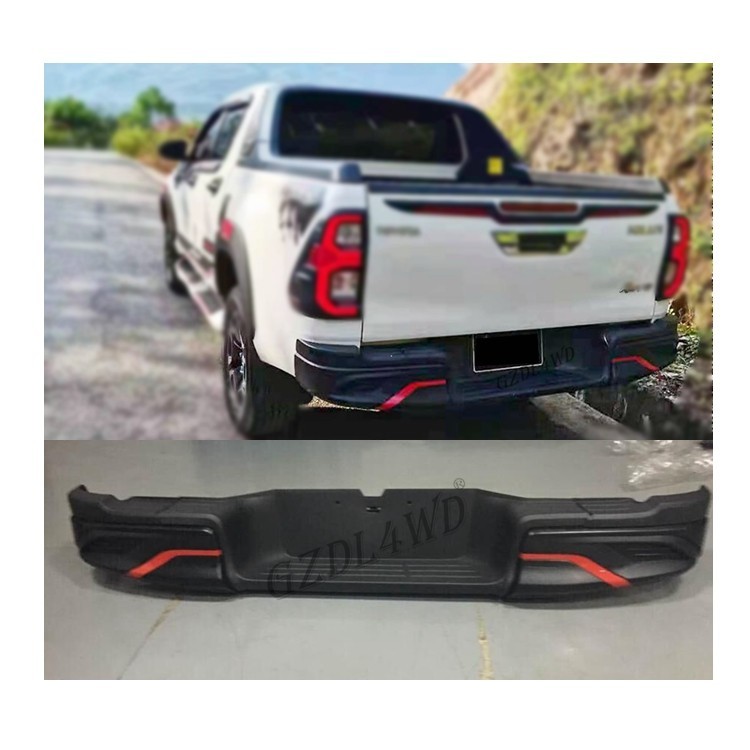 OEM Auto Parts Plastic Rear Bumper Suit Hilux Revo Rocco Rogue Gun ...