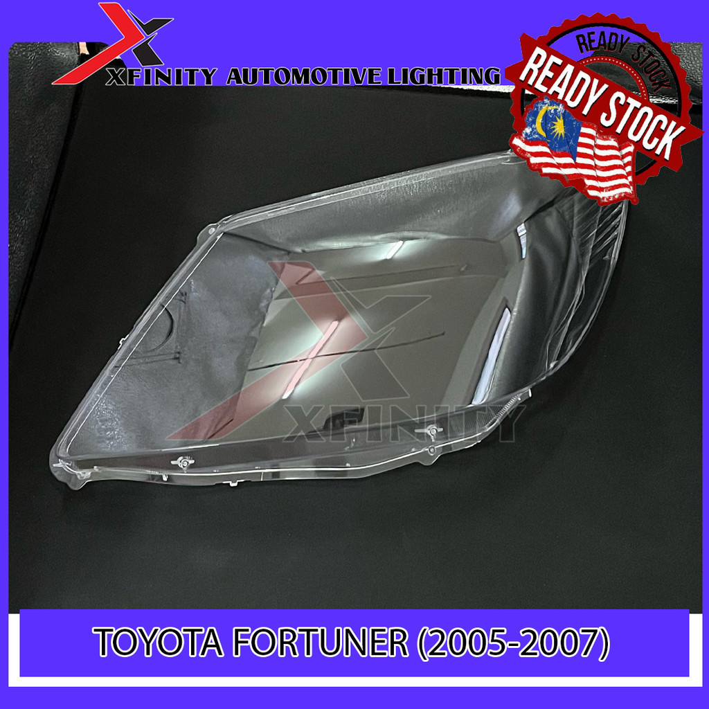 TOYOTA FORTUNER 05 06 07 HEADLAMP COVER / HEADLIGHT COVER / HEADLAMP ...