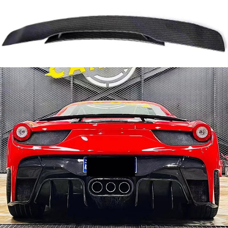 For Ferrari 458 Coupe Convertible 2011 2012 2013 Car Styling Carbon ...