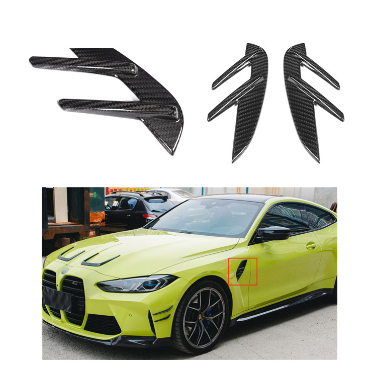 BMW M3 G80/G81 PRE-LCI DRY CARBON FIBER DASH TRIM COVER (LEFT SIDE) main image 0
