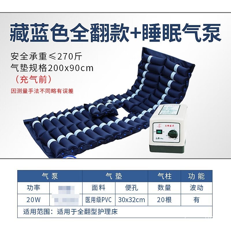 ST⛵Bridge Pressure Sore Prevention Air Cushion Mattress Single Bed