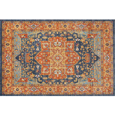 Hy-6 Turkish Ethnic Style Carpet Thickened American Country Retro 