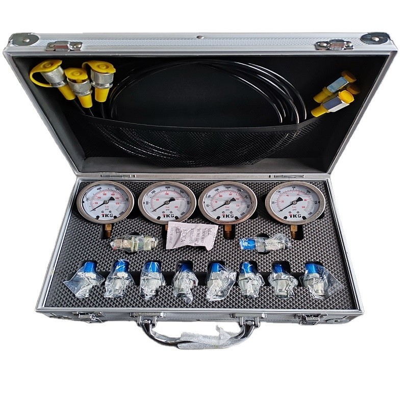 Constructions Machinery parts Hydraulic Pressure Gauge Set Diagnostic ...