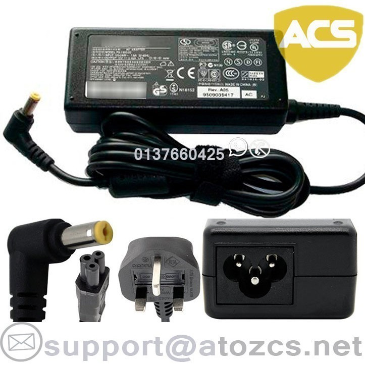 DTK 19V 3.42A 65W PC Portatile Alimentatore caricatore per Acer Aspire