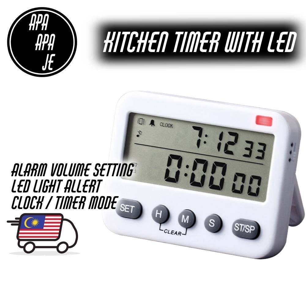 Digital Timer 99-Hour Countdown Reminder With Vibration Salon Timer ...