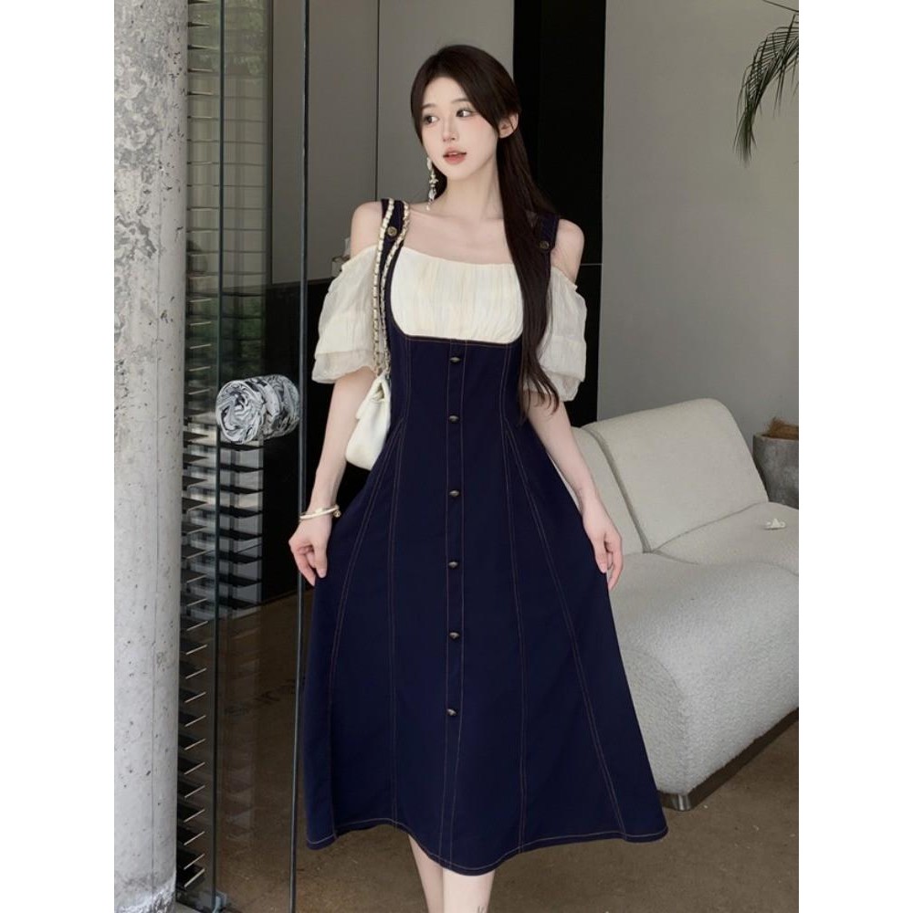 Two piece midi dress hotsell