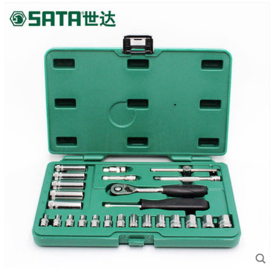 [ST]💘Shida Auto Repair Tools25Pieces6.3MMSeries Sleeve Set Universal