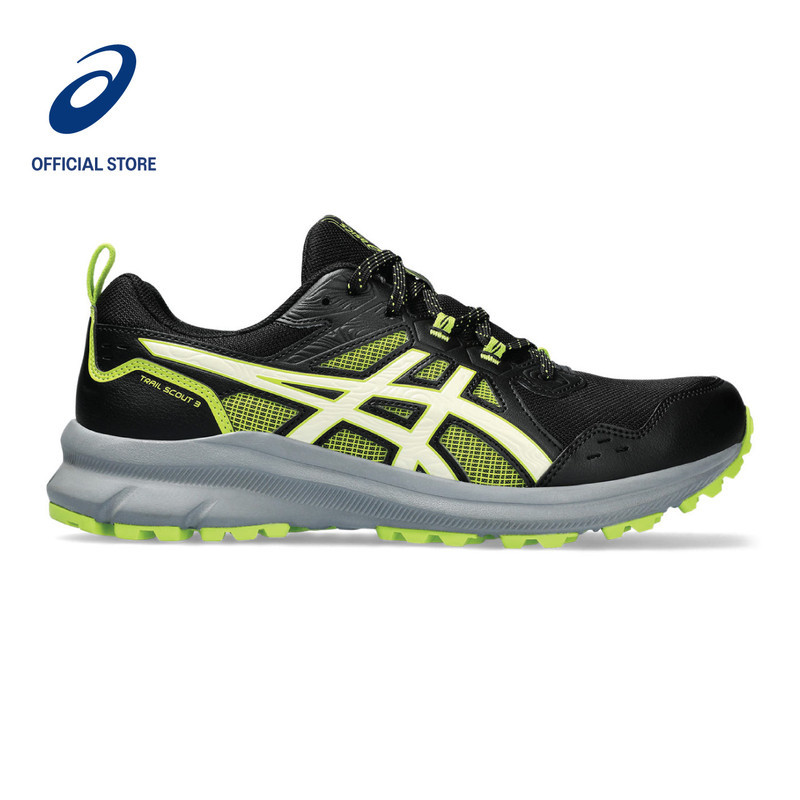 ASICS Trail Scout 3 Men Trail Running Shoes In Black Birch
