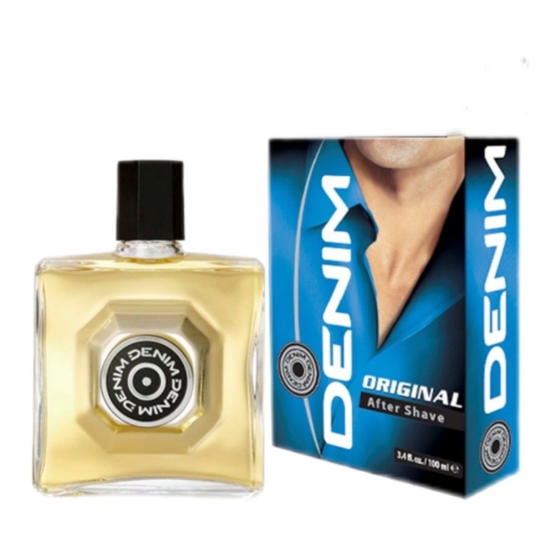 Denim After Shave Original – Der Klassiker Für Herren, 100 Ml, Beruhigt Die Haut Nach Der Rasur