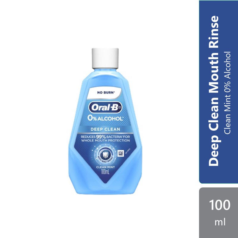 Oral B Deep Clean Mouth Rinse 100ml (Exp 11/2023) Shopee Malaysia