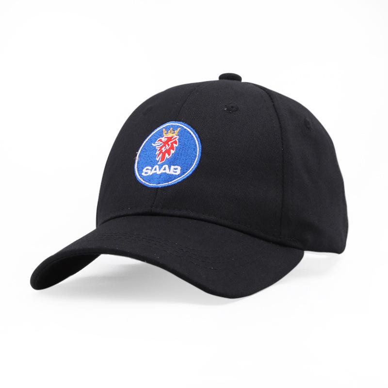 R READY STOCK New Style SAAB Car Logo Baseball Cap F1 Car Fan Hat Car