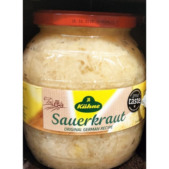 Kuhne Sauerkraut Original German Recipe 810g Shopee Malaysia
