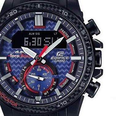 Edifice ECB 800 Torro Rosso Carbon Autolight Analog Digital Stainless Steel Shopee Malaysia