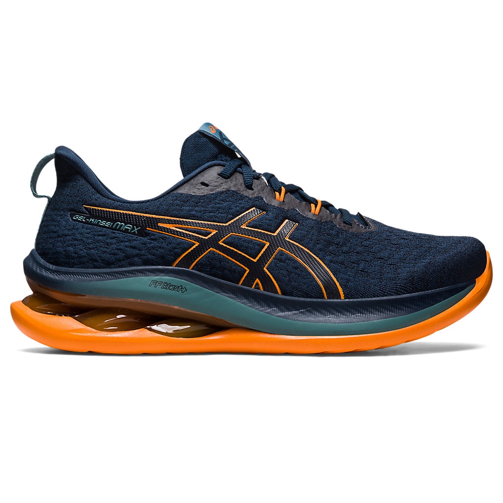 Asics orange sale blue