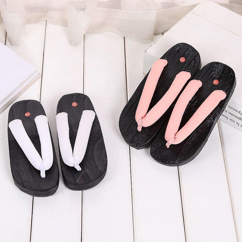 Japanese Style Cos Men S Women S Clogs Shoes Onmyoji Big Tengu Yuhun Clogs Daemun Wu Couple