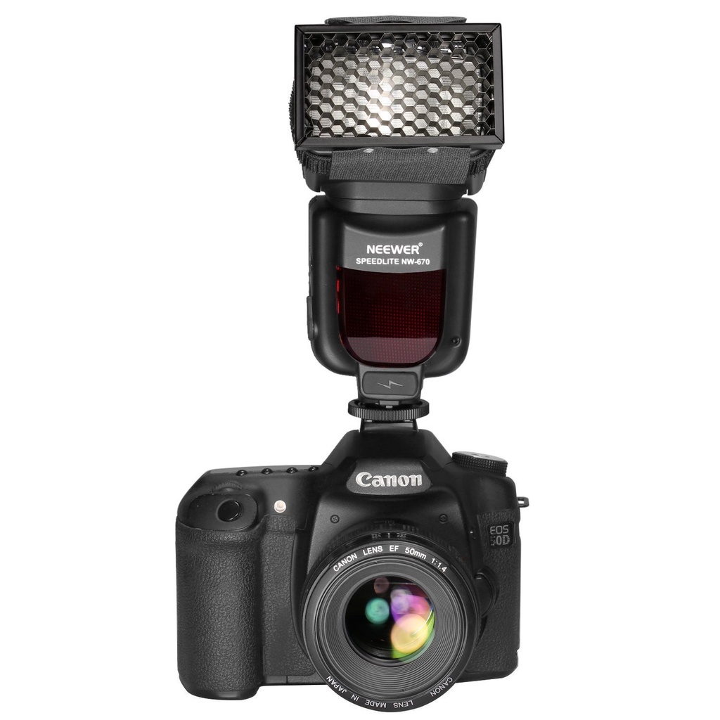 HY@ Camera Lampshade Mini Flash Lamp Honeycomb Lampshade Camera Flash ...