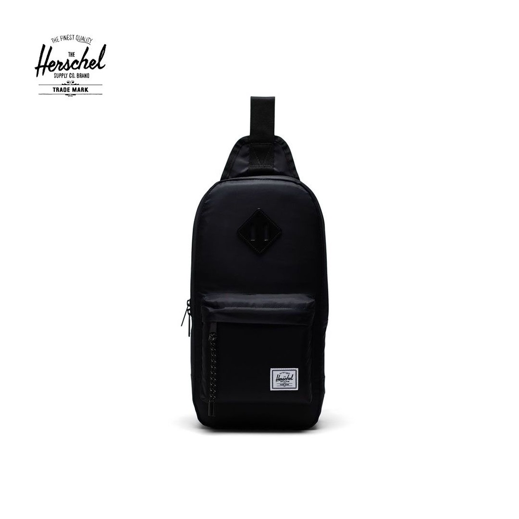 Herschel Heritage Shoulder Bag Black Crossbody (8L) Shopee Malaysia