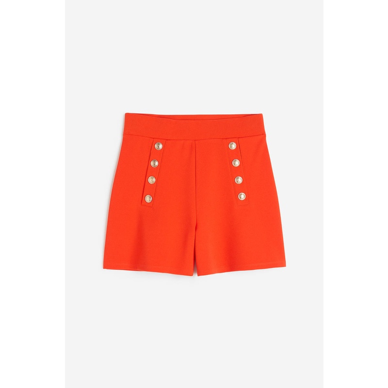 H&m red outlet shorts