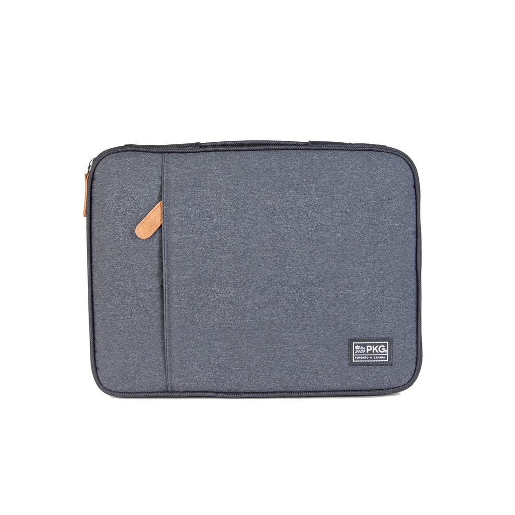 PKG Stuff II Laptop Sleeve up to 14 inch laptop Tablet Dark Grey PKG LS01 Polyester Sleeve with Handle Shopee Malaysia