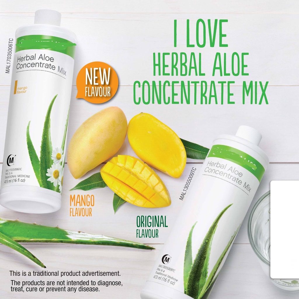 Mandy - Herbalife Herbal Aloe Concentrate Mix (473ml) | Shopee Malaysia