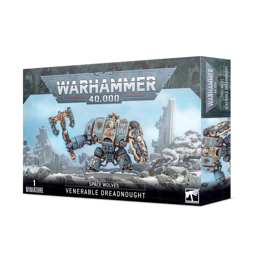 Warhammer 40K Adeptus Astartes Space Wolves Venerable Dreadnought ...