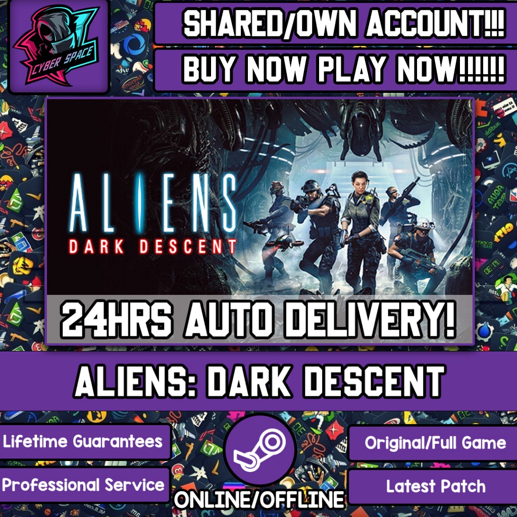 Aliens: Dark Descent [Auto Delivery] [Steam Online & Offline] Cyber ...