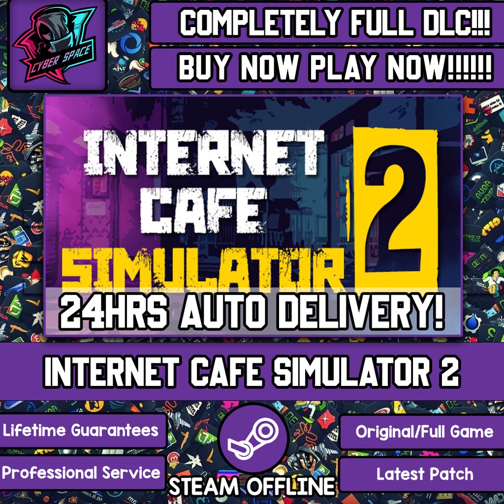 Internet Cafe Simulator 2 [Auto Delivery] [Steam Offline] [Full DLC] Cyber  Space PC Game | Shopee Malaysia