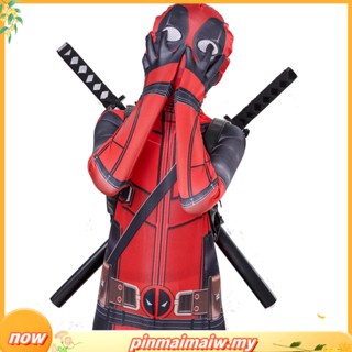 Deadpool Costume Cosplay Kids Bodysuit Boys Children's Day Fancy Dress Party